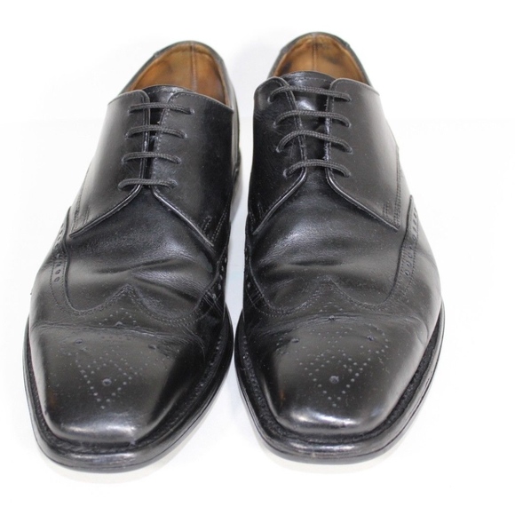 Loake Brogue Leather Wingtip Dress Shoes Mens 10.5 main image 4